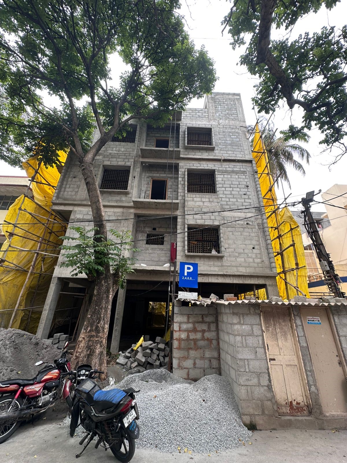 Civil Structure Under Construction - JAYANAGAR 3RD BLOCK